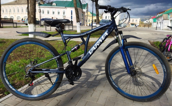 Велосипед 29" VARMA PEGAS V91DR 29"р.19 синий 2-х п/с 21ск