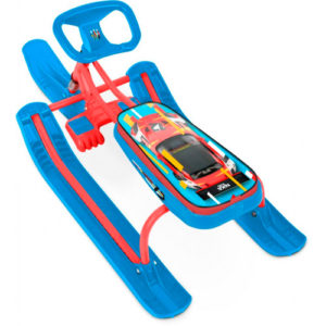 Снегокат Игрушка "Тимка спорт 1+" ТС1+/SC "Nika kids sportcar" (красный каркас)