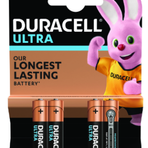 Батарейка DURACELL UltraPower LR03 AAA алкалиновая 4 шт.