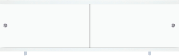 Экран под ванну МЕТАКАМ "Кварт" пластиковый белый 1,68 м