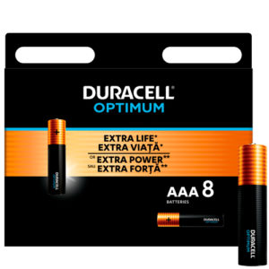 Элемент питания DURACELL OPTIMUM LR03 BL8