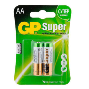 Батарея GP Super AA щелочная 2 шт.