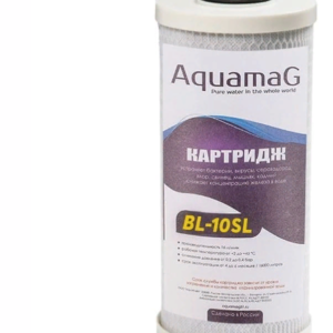 Картридж сорбционный 10" (пресованный активированны уголь) BL 10SL Aquamag (1/25)