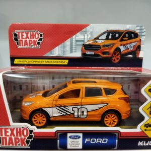 Машина мет."FORD KUGA СПОРТ" открыв. двери, инерц. в кор.