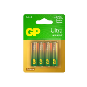Элементы питания GP 15AUA21-2CRSBC4, 1,5 В; АА, LR6, 3100 мА (1230)
