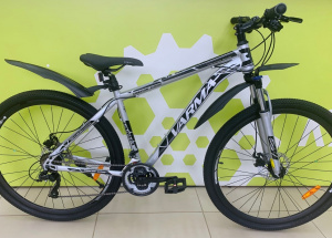 Велосипед 29" VARMA DRACON H95D 29" р.18, серый 21ск., ст. 2024